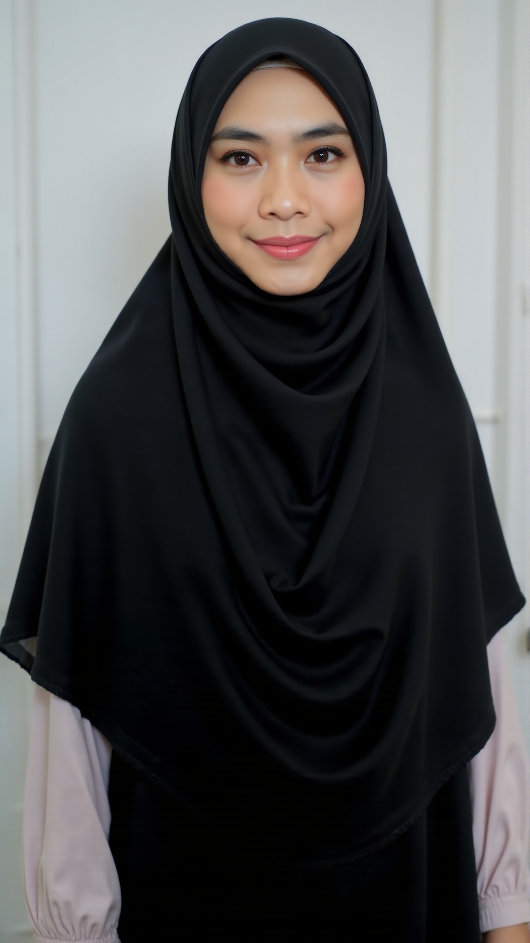 Revi,  Black hijab,  height 160cm on Tensor.Art