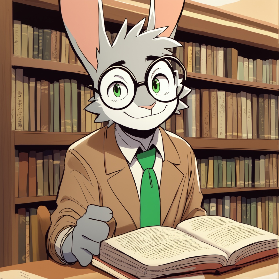 sanderthecat,  lagomorph,  leporid on Tensor.Art