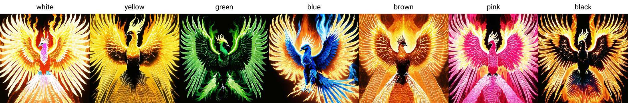 (((white) ethereal)) phoenix on Tensor.Art