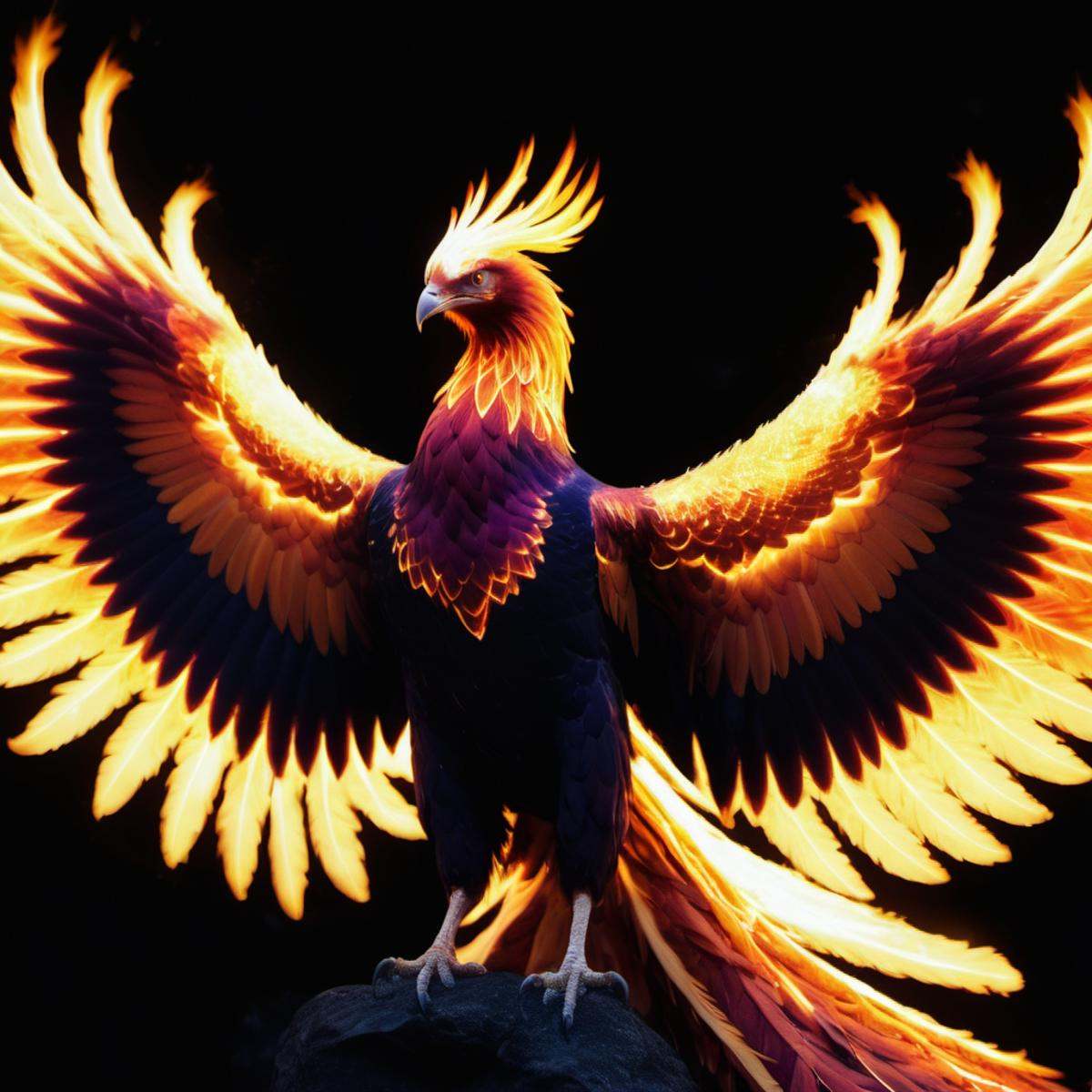 ((etheral ethereal)) phoenix on Tensor.Art