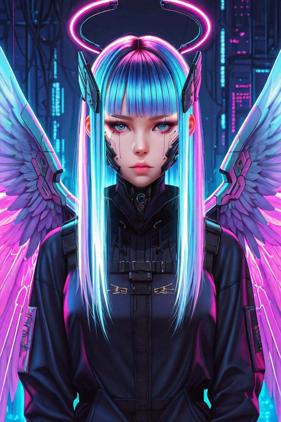 1girl,  solo,  blue eyes on Tensor.Art