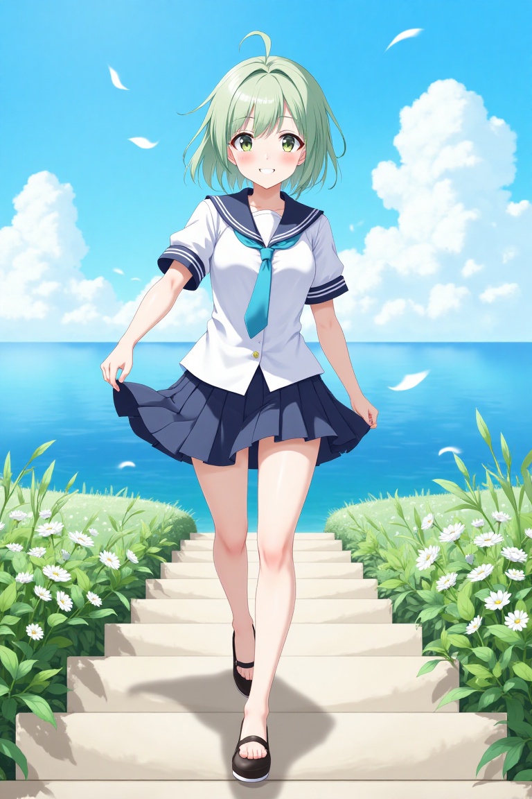 1girl,  solo,  short-hair on Tensor.Art