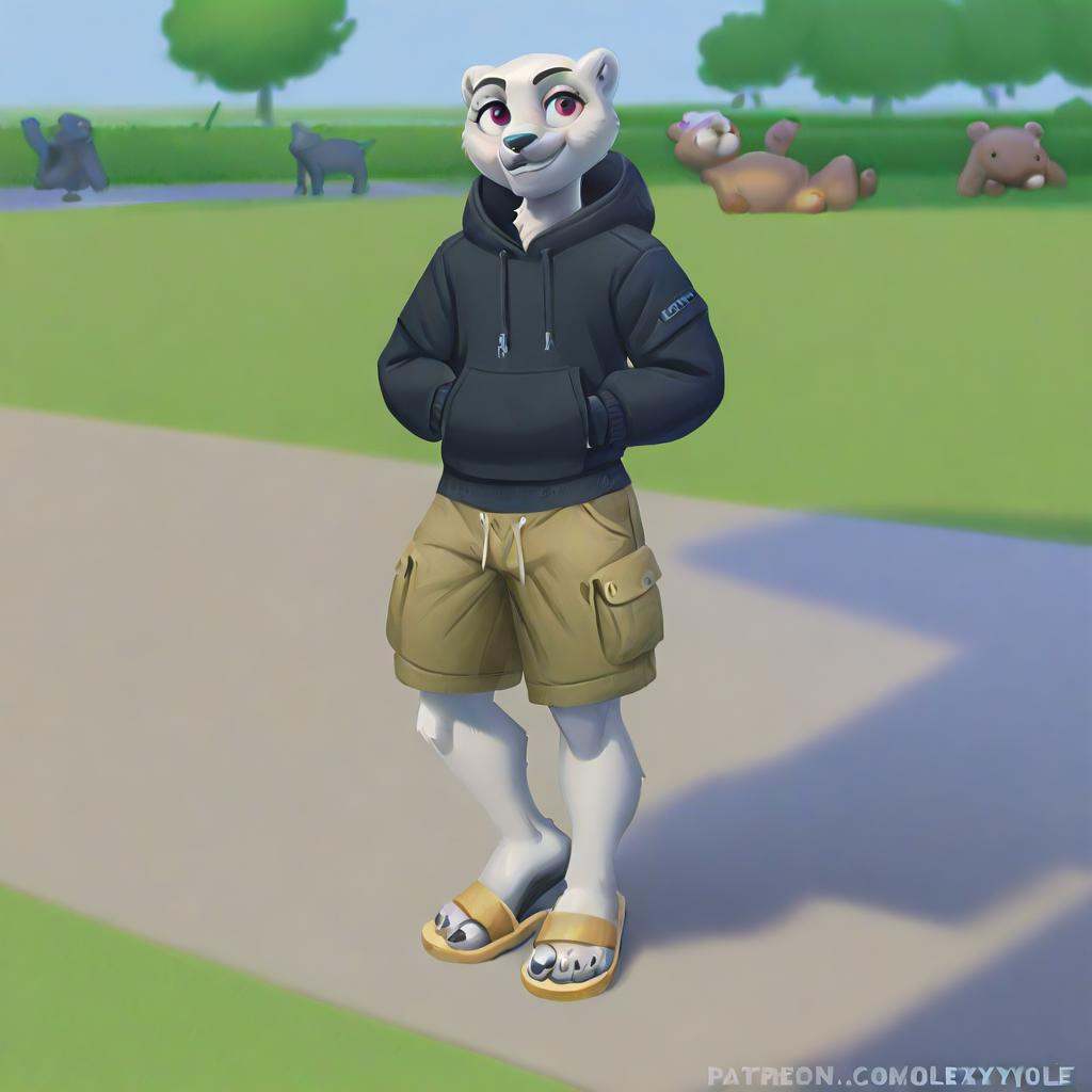 Olexeyoleg_style,  Furry,  anthro on Tensor.Art