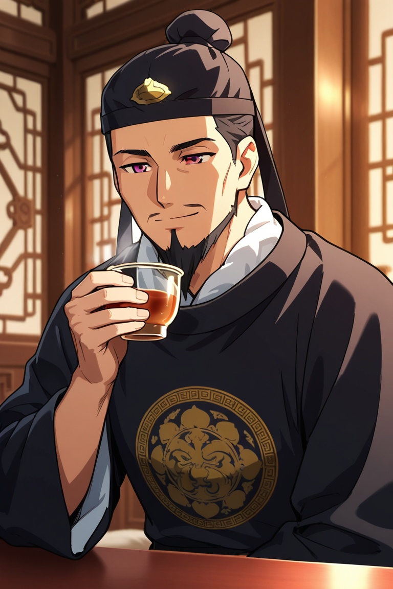 Emperor,  masculine,  tall on Tensor.Art