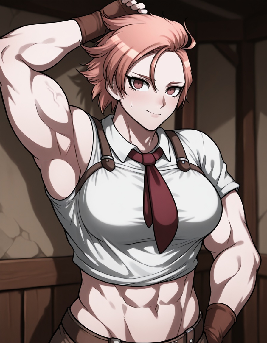 Ingrid Grimwall,  muscular on Tensor.Art