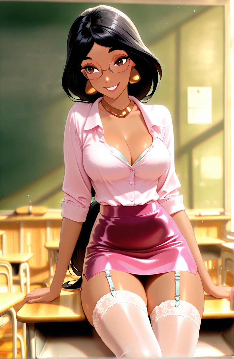 1girl,  solo,  medium to medium-large breasts on Tensor.Art