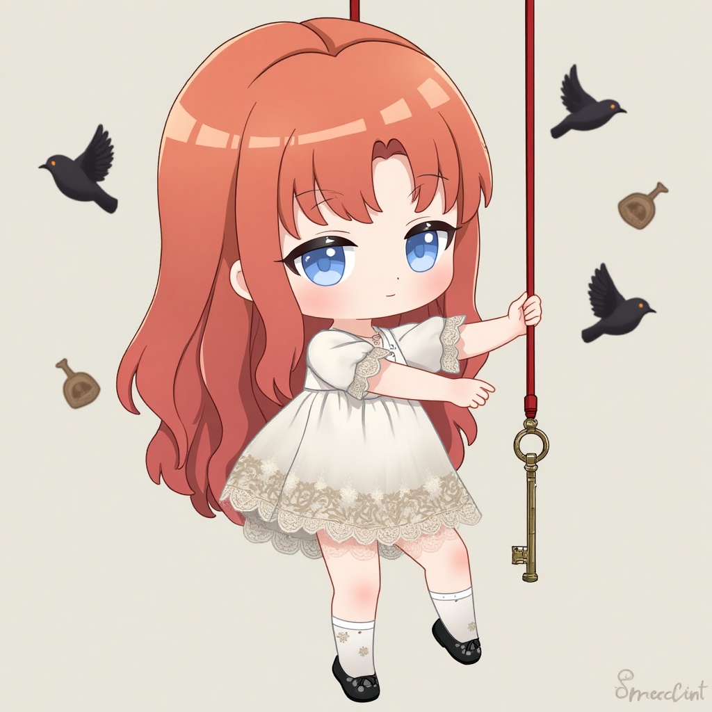 LaDS-CHIBI,  1girl,  female focus on Tensor.Art