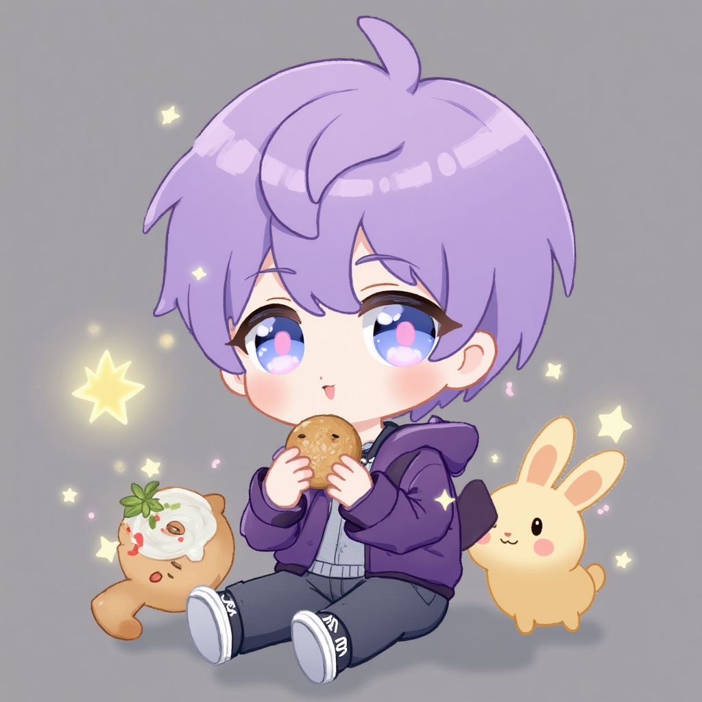 LaDS-CHIBI,  1boy,  chibi on Tensor.Art