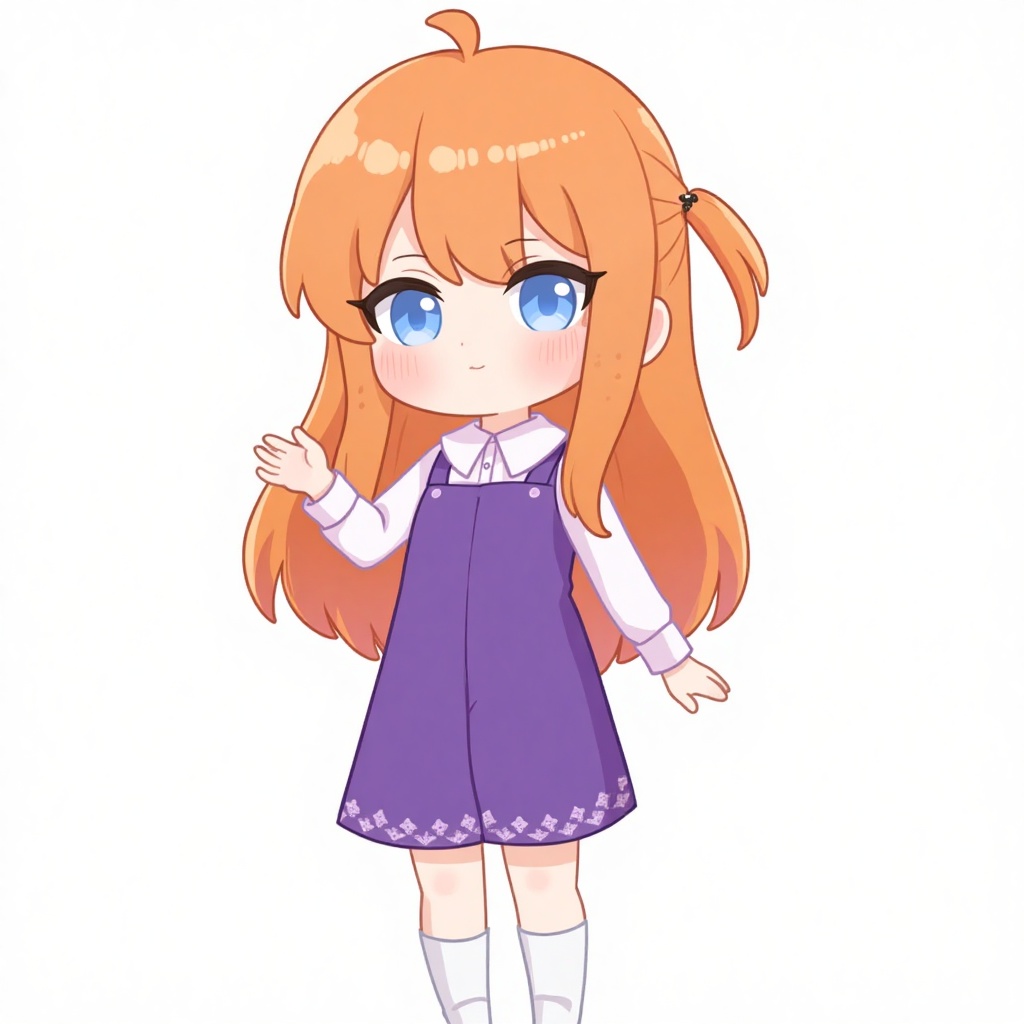 LaDS-CHIBI,  1girl,  blue eyes on Tensor.Art