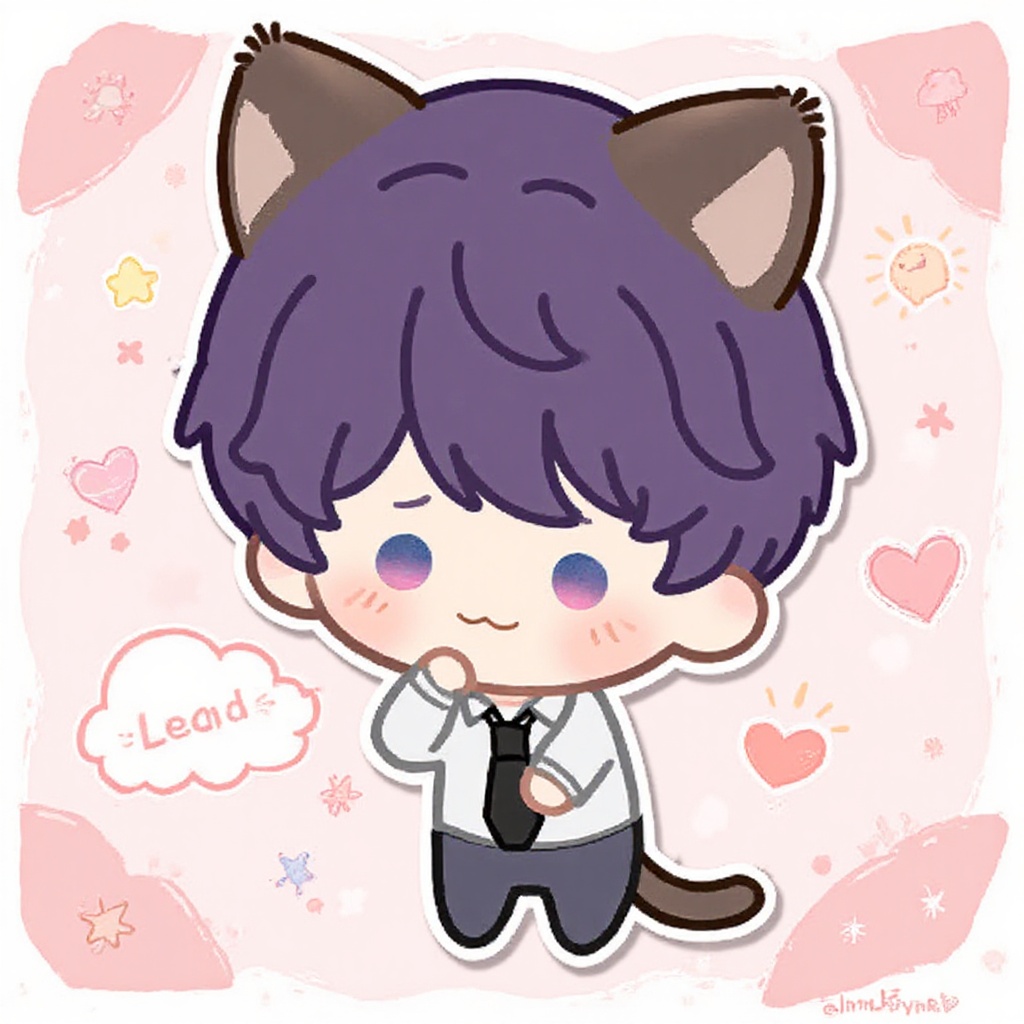 LaDS_CHIBI_CATS,  1boy,  rafa on Tensor.Art