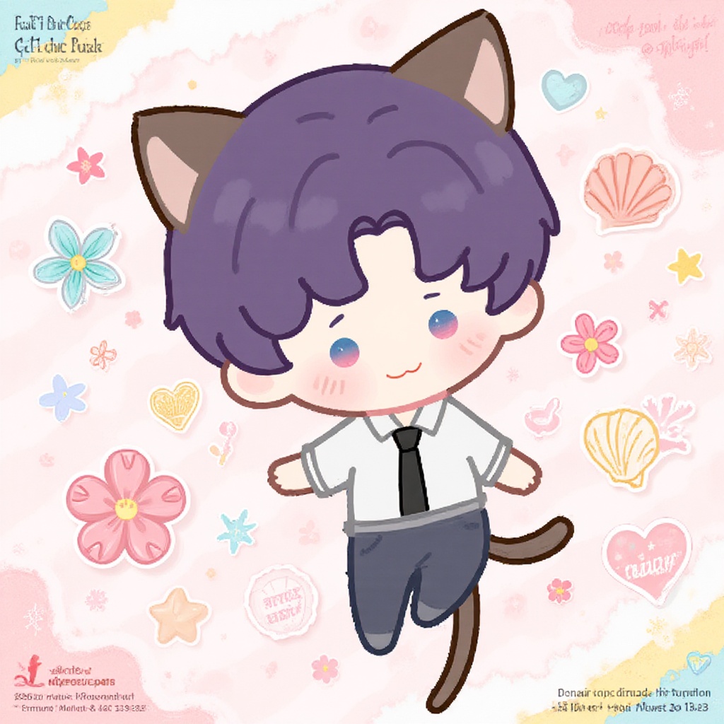 LaDS_CHIBI_CATS,  1boy,  rafa on Tensor.Art