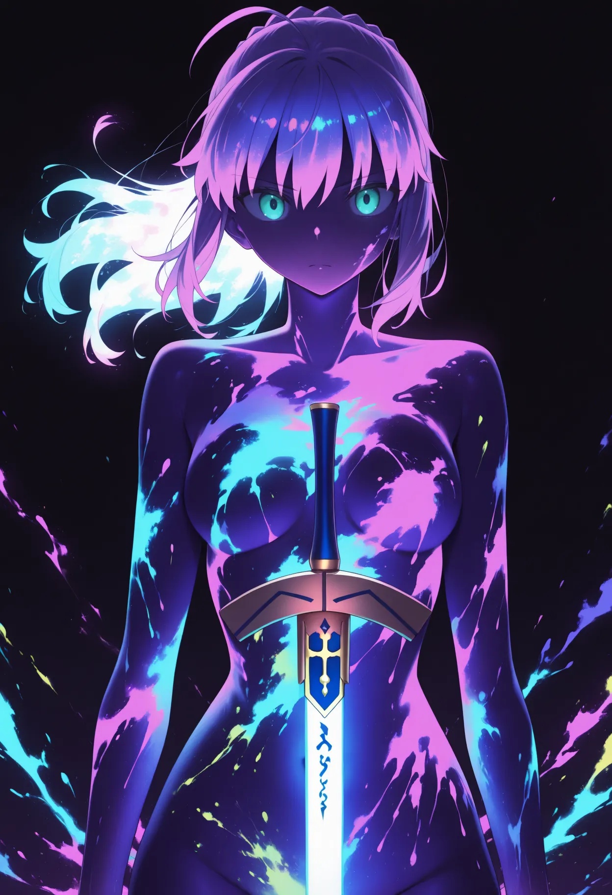 masterpiece,  best qualitystanding,  excalibur (fate/stay night) on Tensor.Art