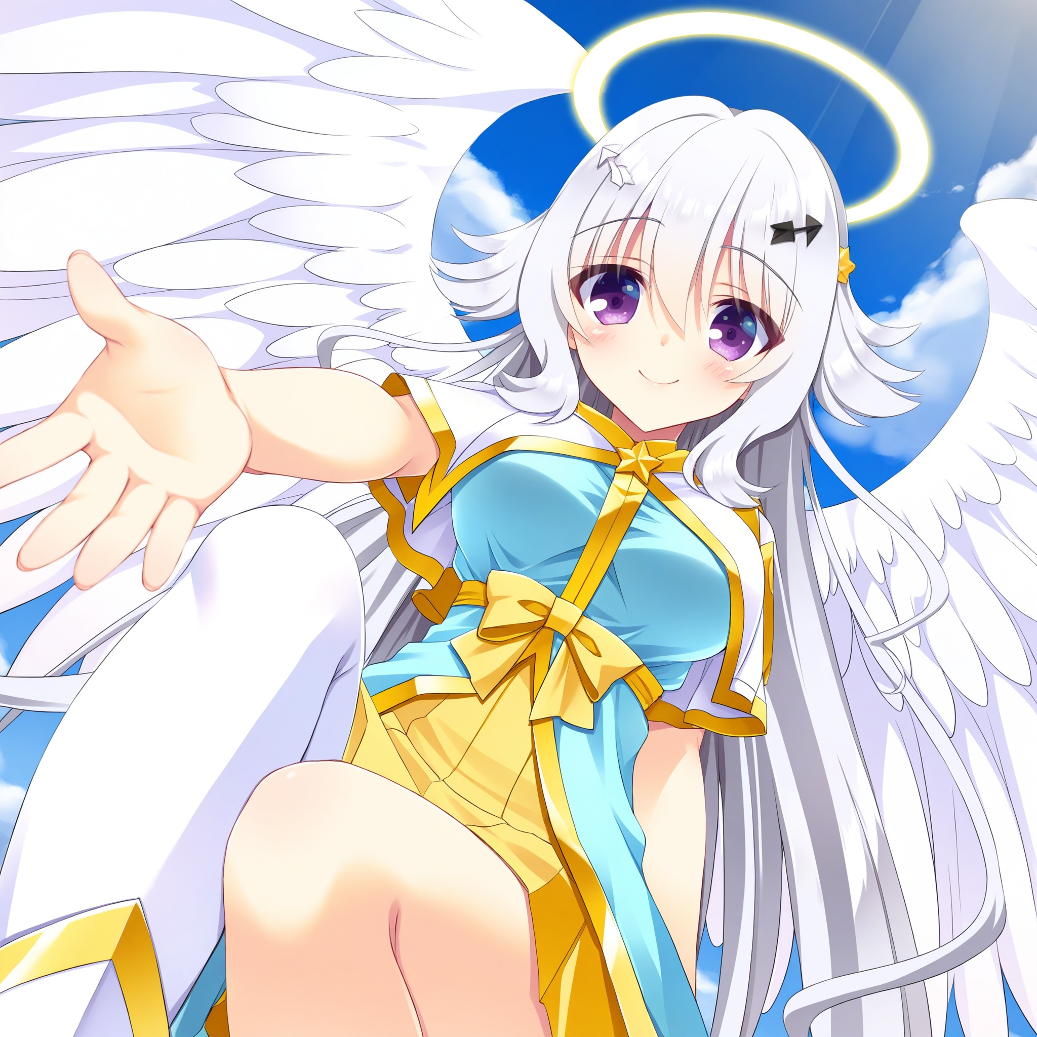 Asa art,  tenshi chan,  long hair on Tensor.Art