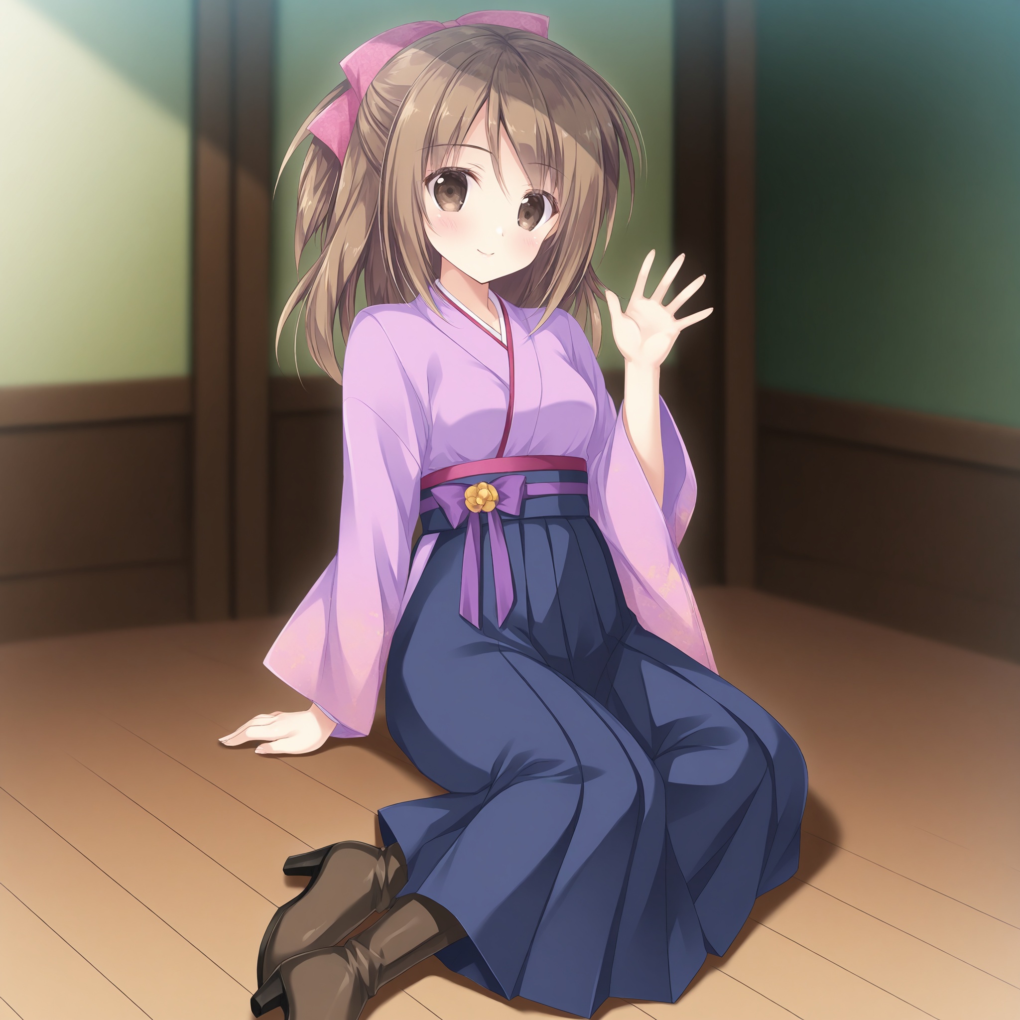 riko art,  Minakami Ren,  japanese clothes on Tensor.Art