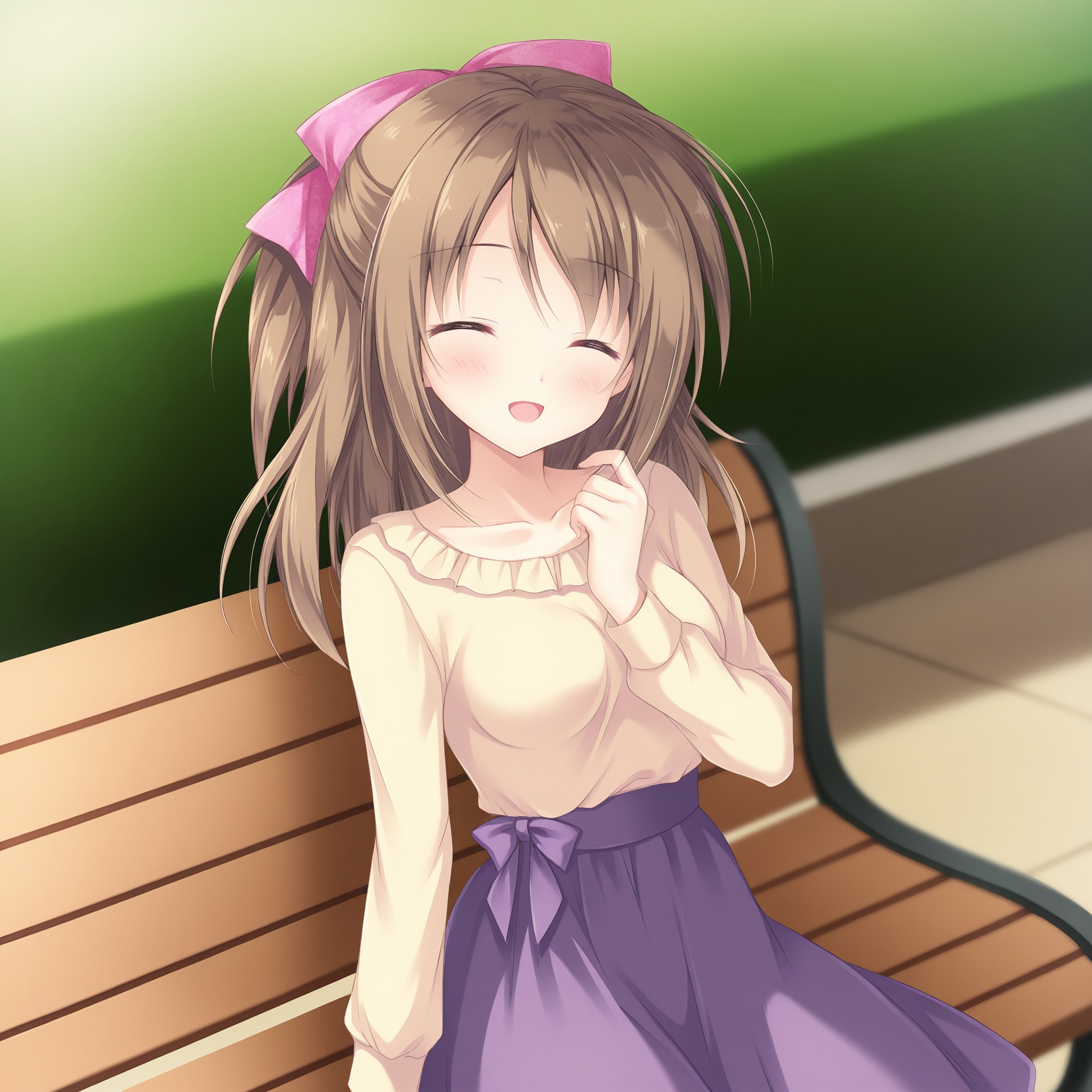 riko art,  Minakami Ren,  bow on Tensor.Art