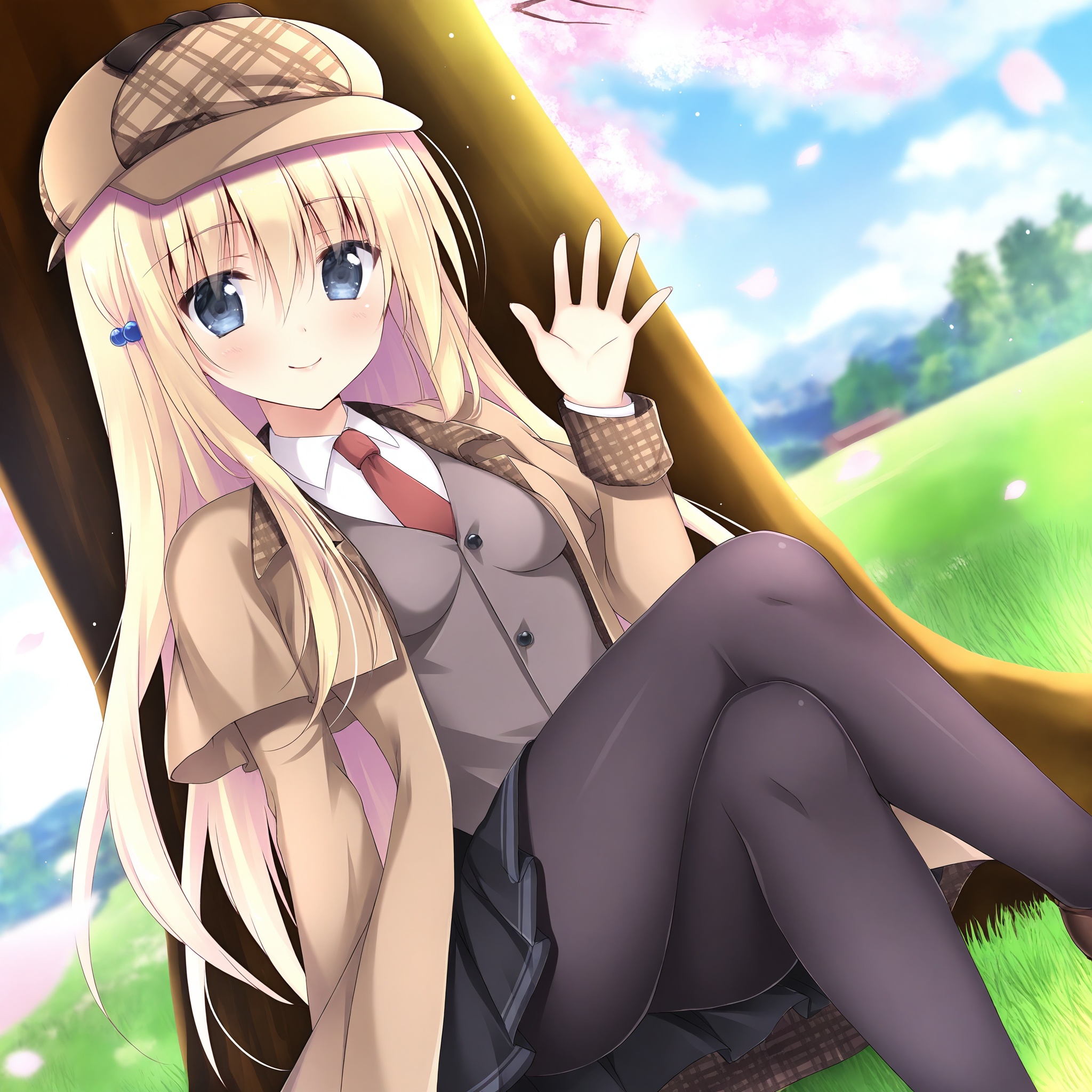 riko art,  Shochou,  pantyhose on Tensor.Art