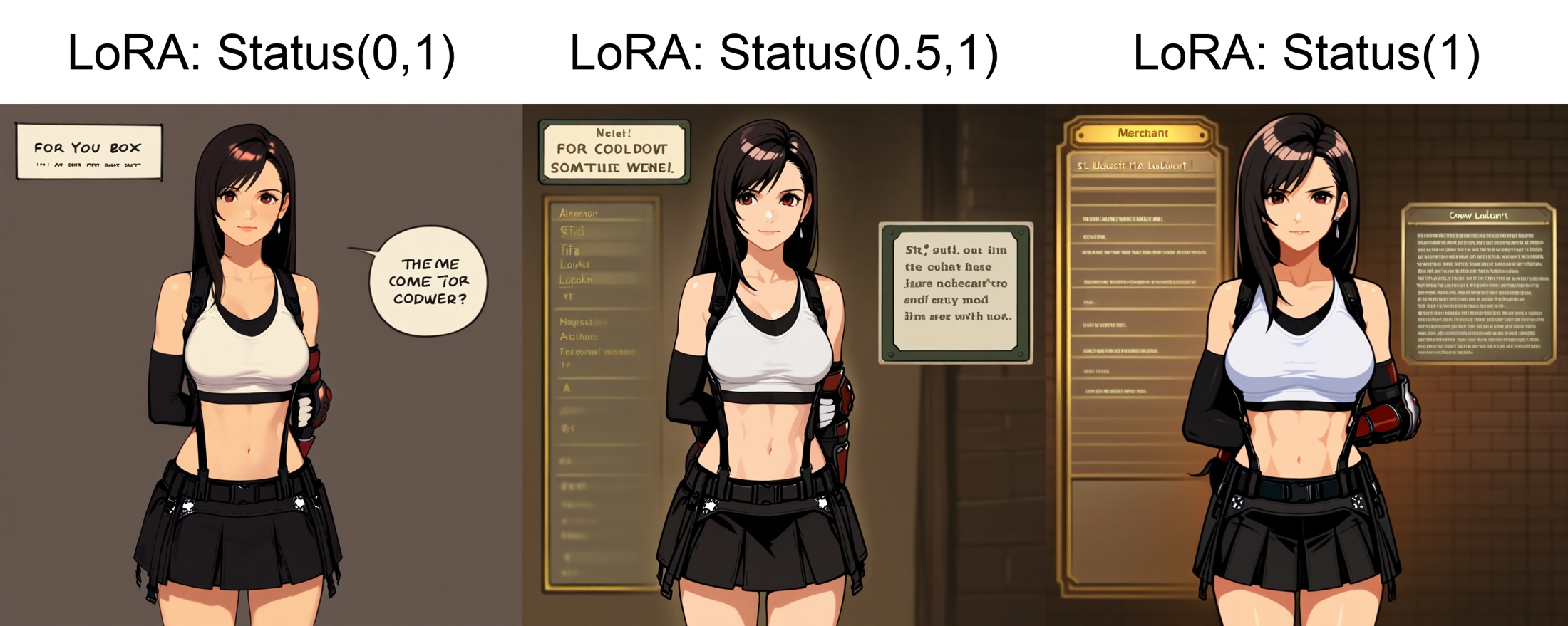 1girl,  solo,  Tifa Lockhart on Tensor.Art