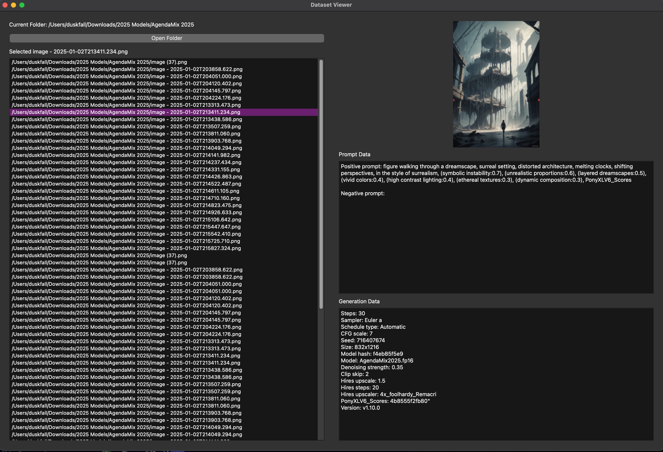 Screenshot on Tensor.Art
