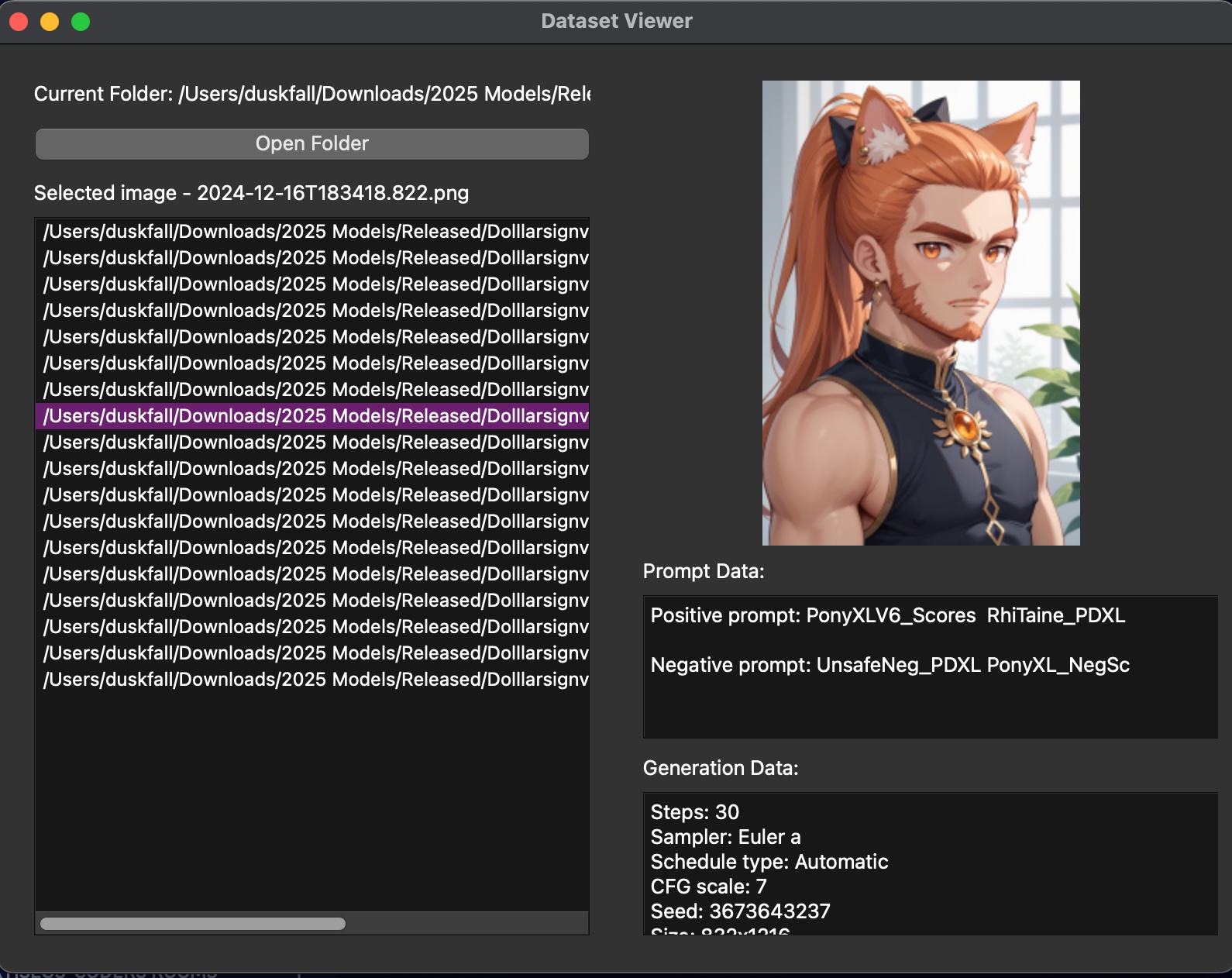 Screenshot on Tensor.Art
