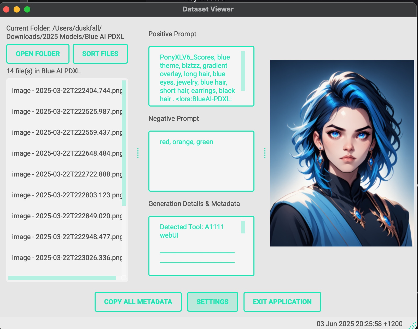 Screenshot on Tensor.Art