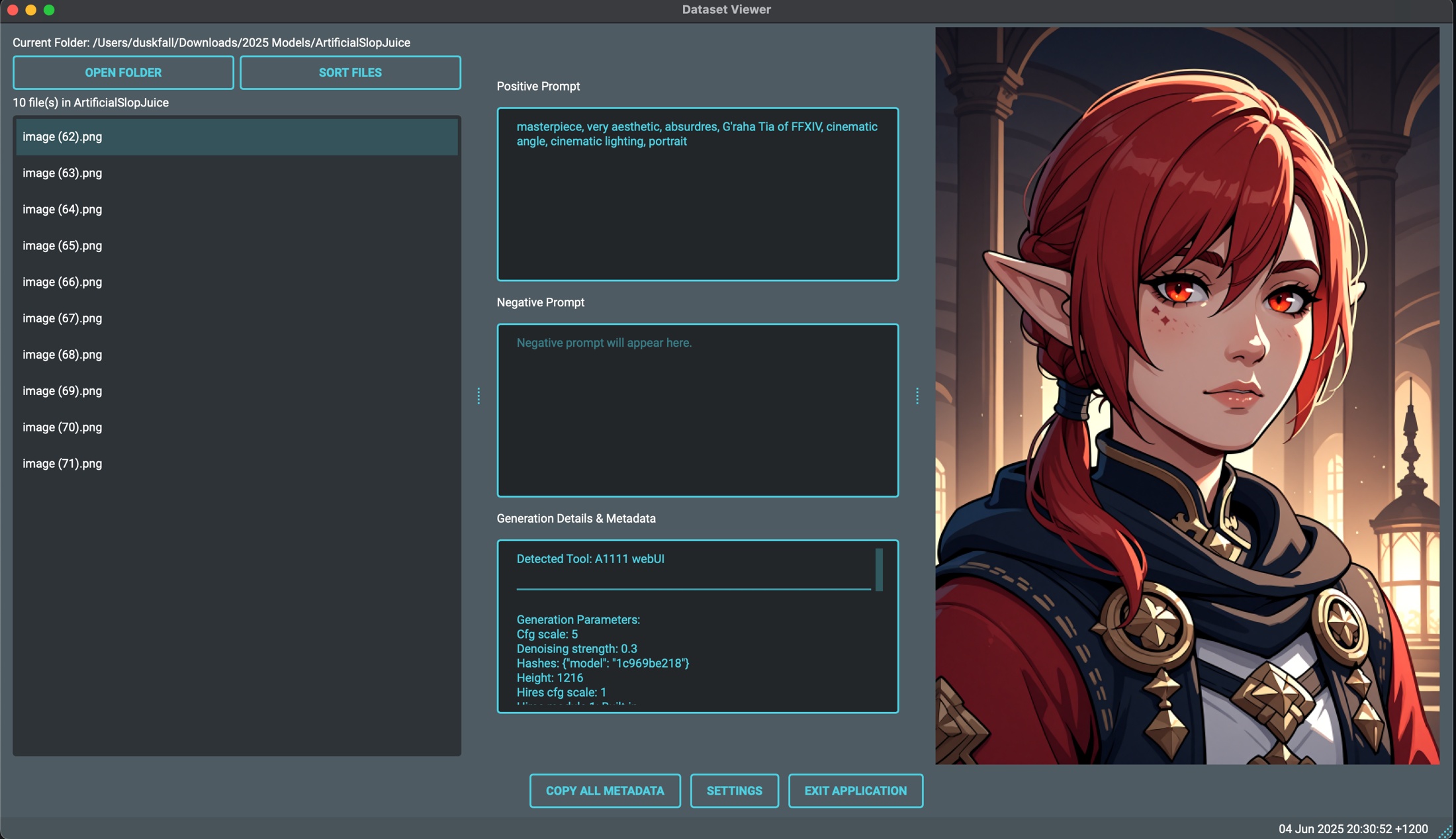 Screenshot on Tensor.Art