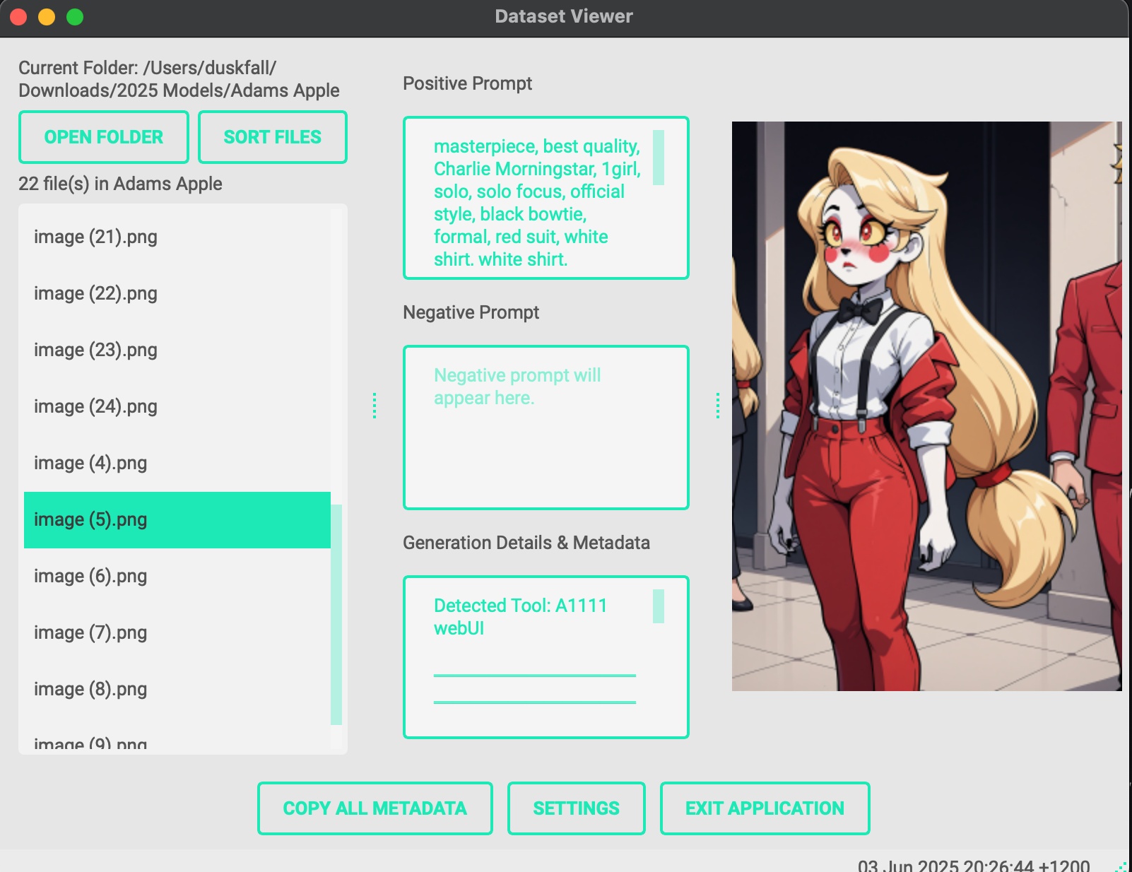 Screenshot on Tensor.Art