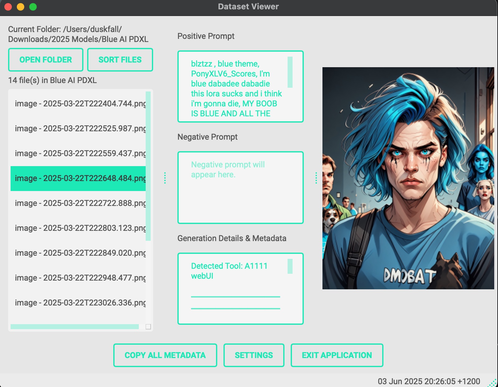Screenshot on Tensor.Art