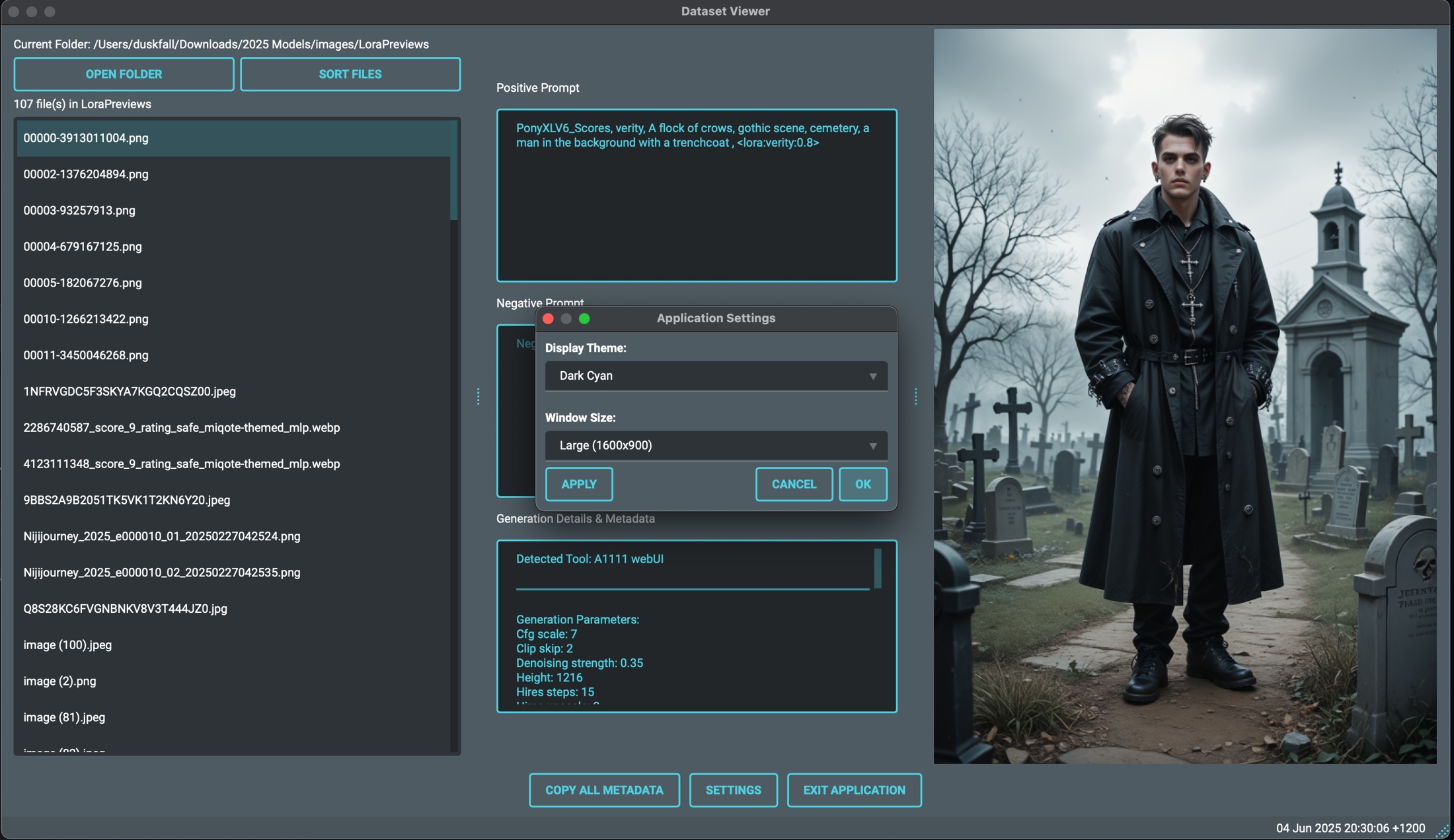 Screenshot on Tensor.Art