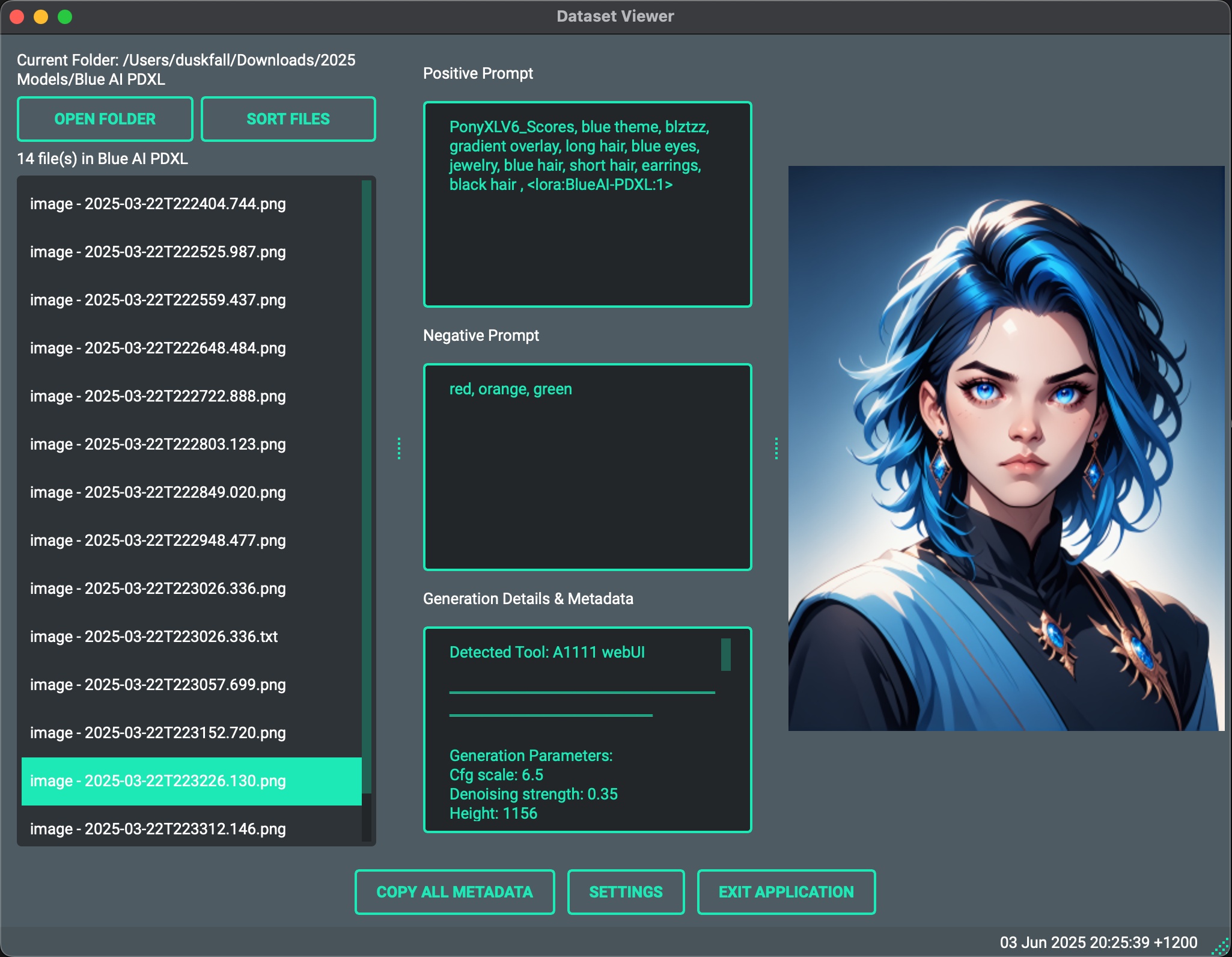 Screenshot on Tensor.Art
