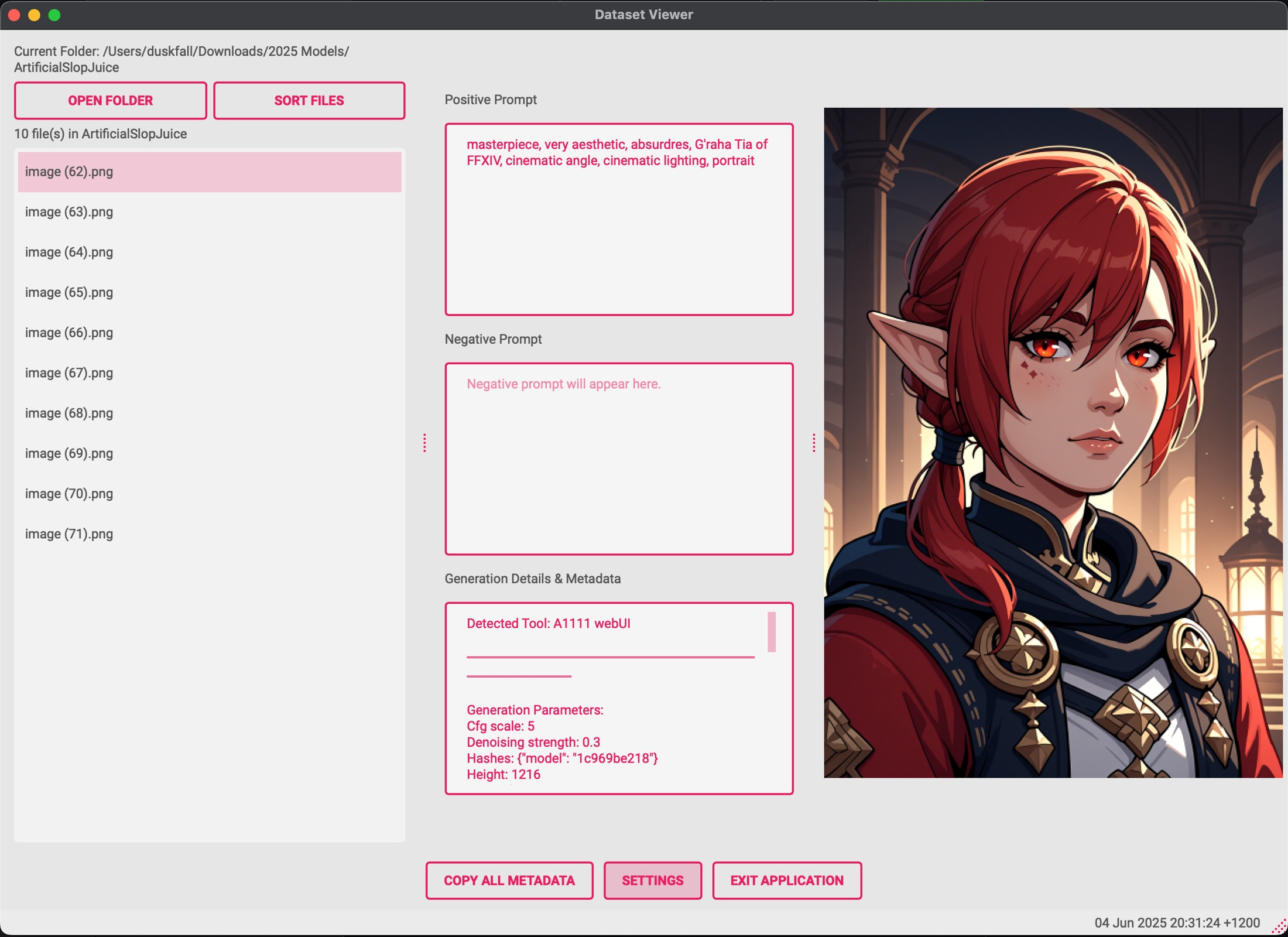 Screenshot on Tensor.Art