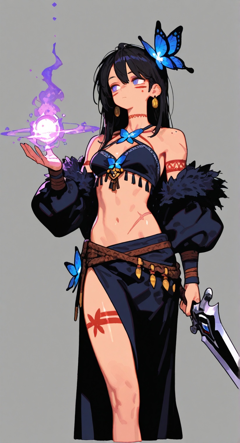 1girl,  solo,  female focus on Tensor.Art