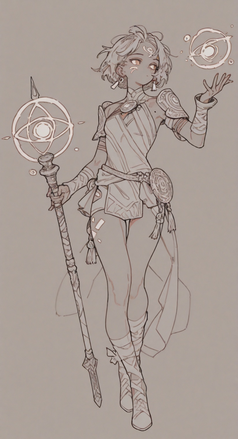 1girl,  solo,  female focus on Tensor.Art