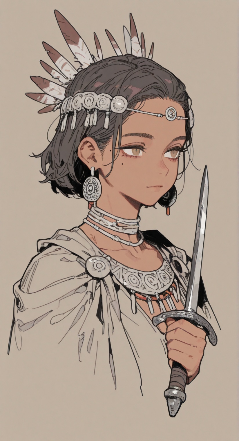 1girl,  solo,  female focus on Tensor.Art