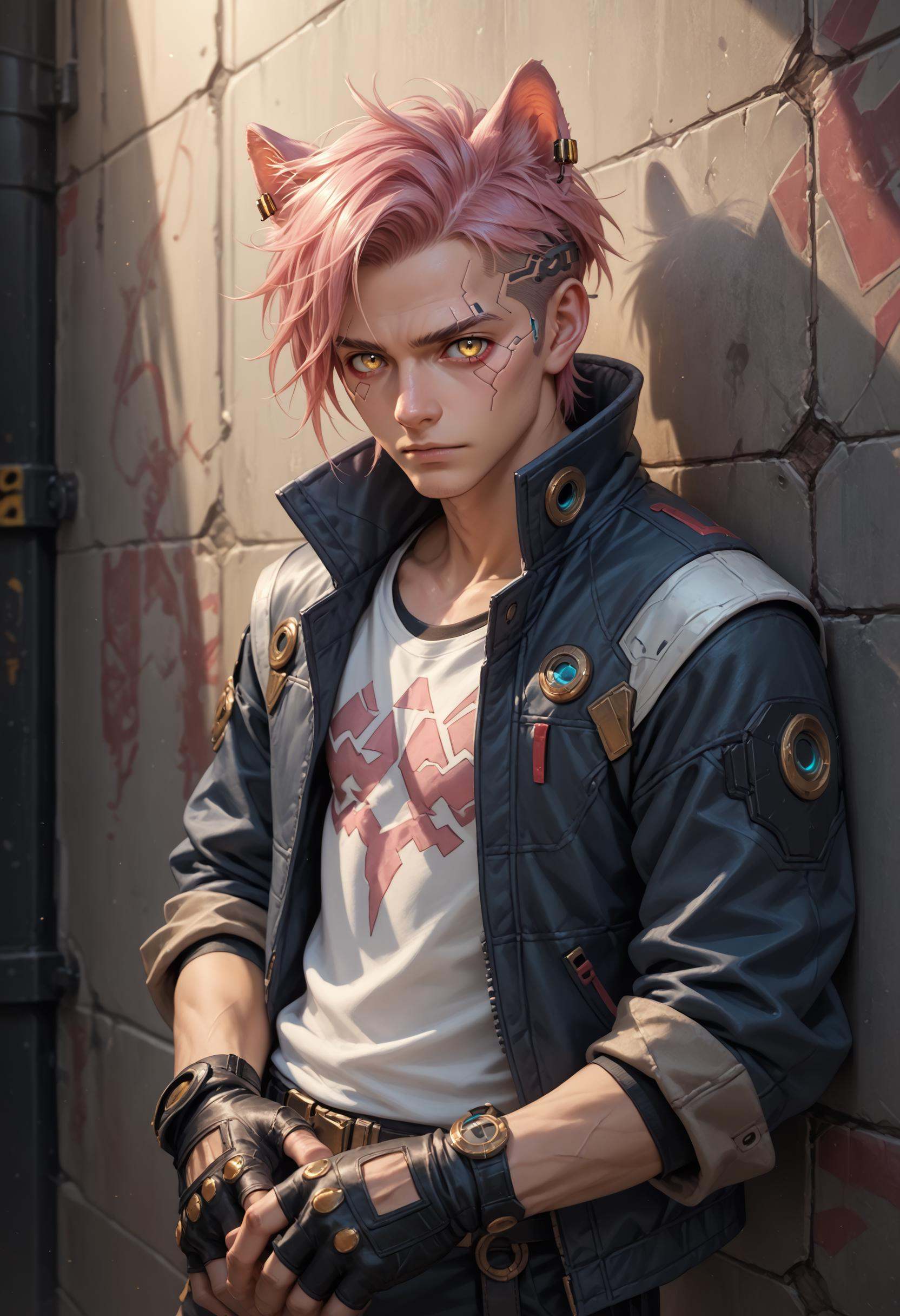 PonyXLV6_Scores solo,  1boy,  male focus on Tensor.Art
