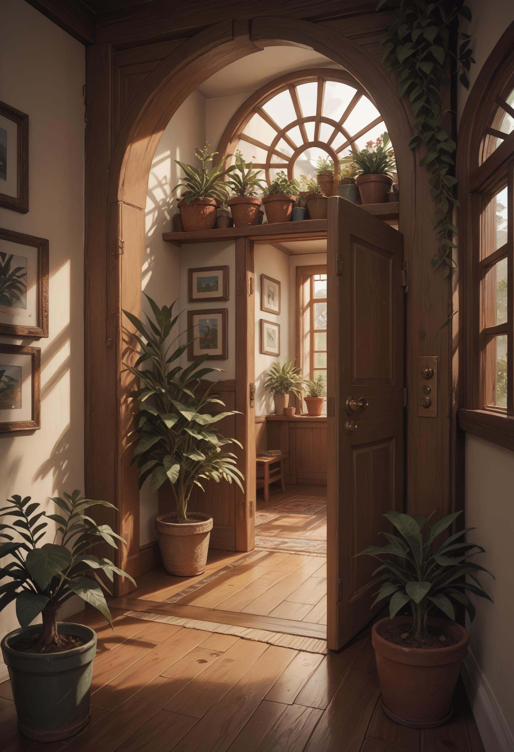 no humans,  plant,  scenery on Tensor.Art