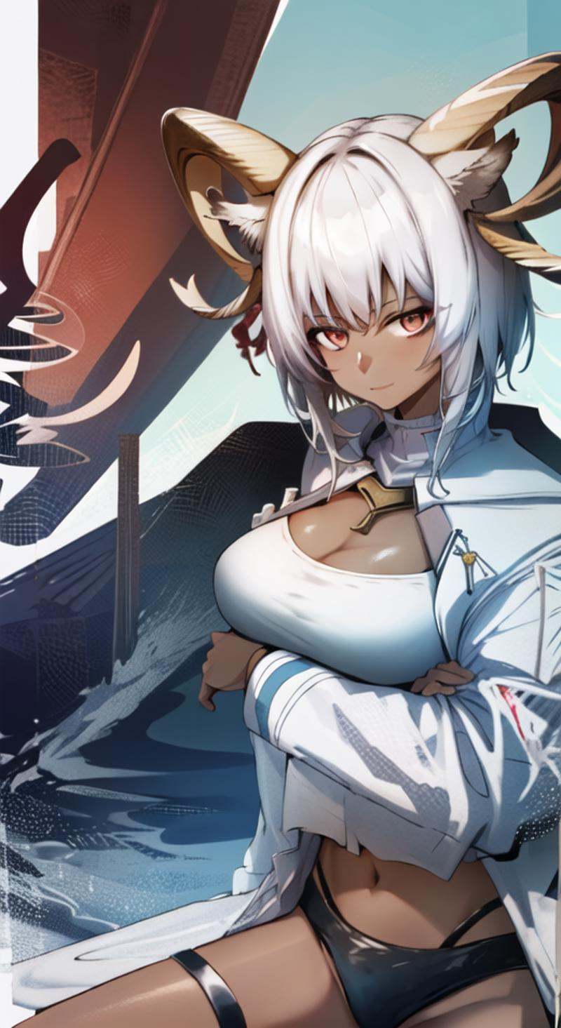 carnelian \(arknights\),  1girl,  swimsuit on Tensor.Art