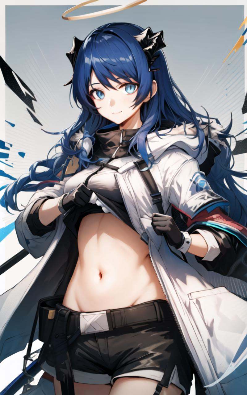 1girl,  mostima (arknights),  horns on Tensor.Art