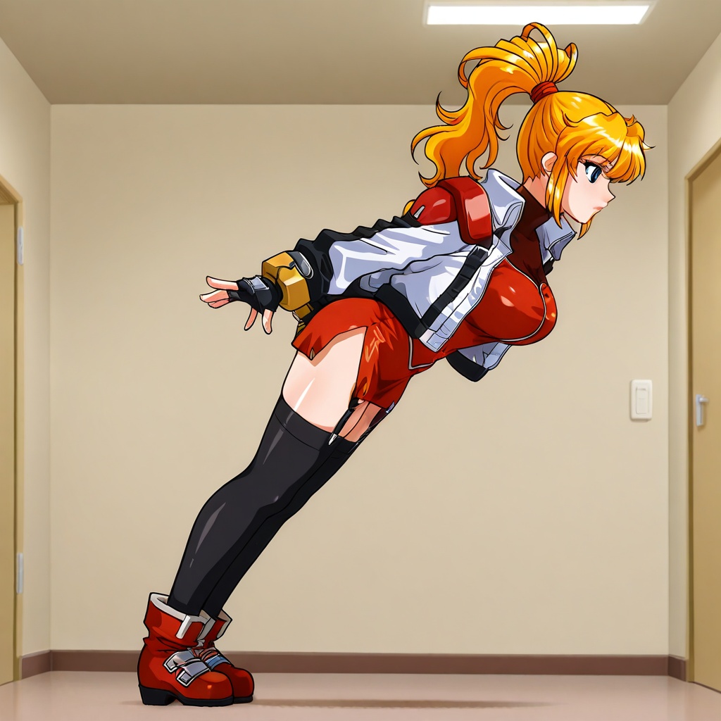 antigravitylean,  parody,  leaning foward on Tensor.Art