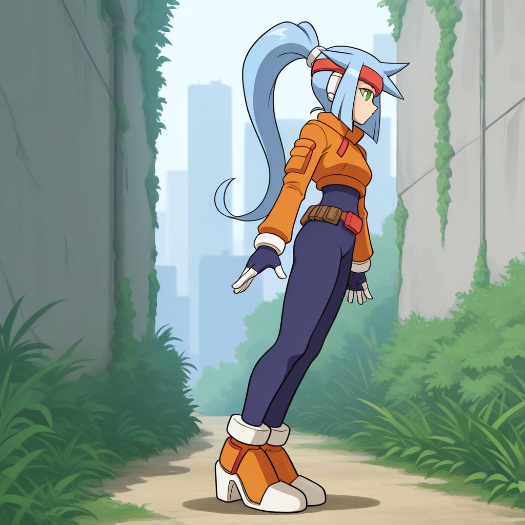 antigravitylean,  parody,  leaning foward on Tensor.Art