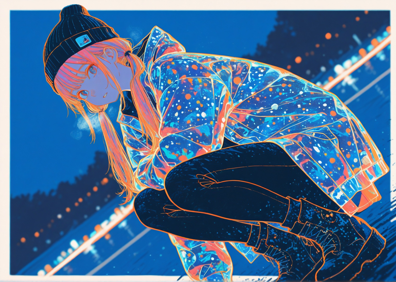 n30Nights_style,  1girl,  long hair on Tensor.Art