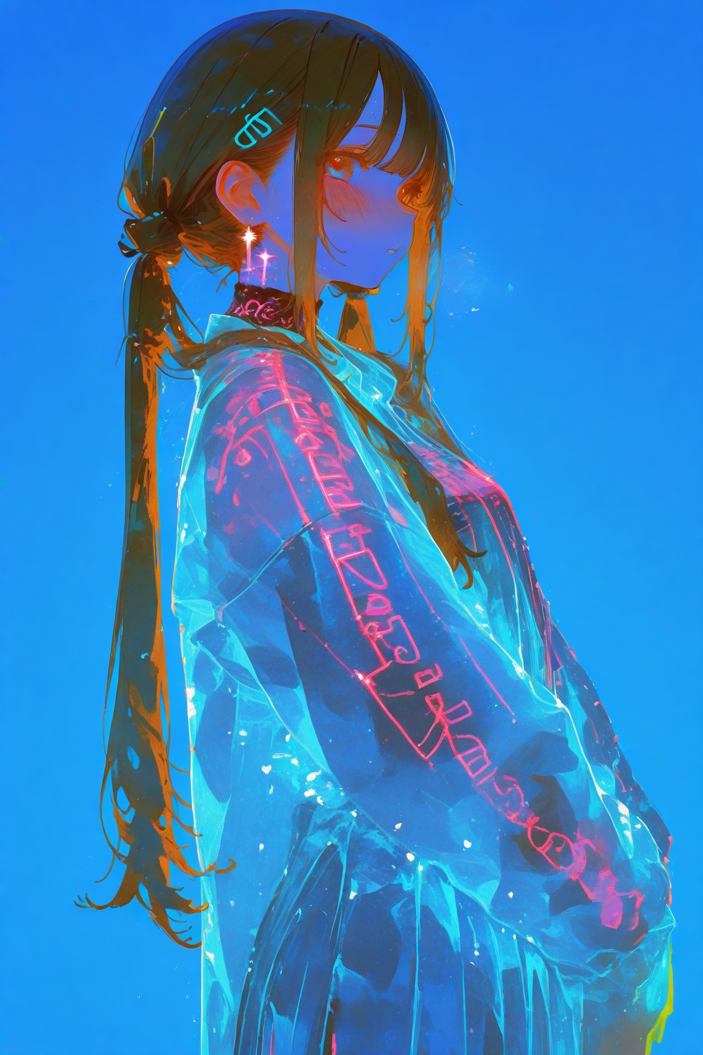 n30Nights_style,  1girl,  long hair on Tensor.Art