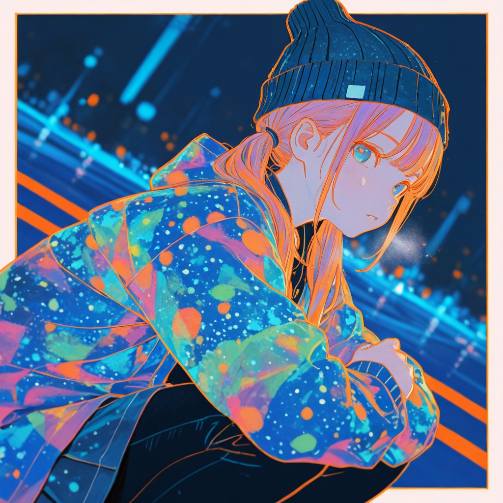 n30Nights_style,  1girl,  long hair on Tensor.Art