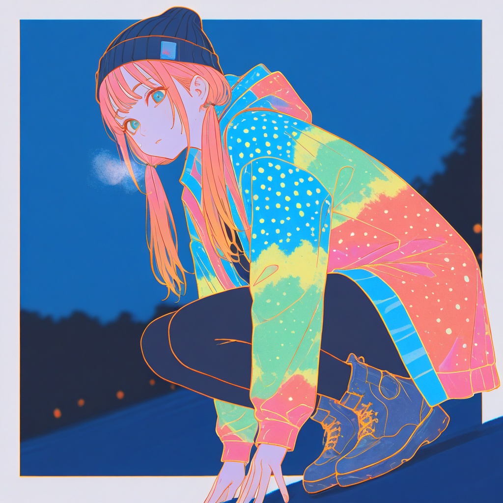 n30Nights_style,  1girl,  long hair on Tensor.Art