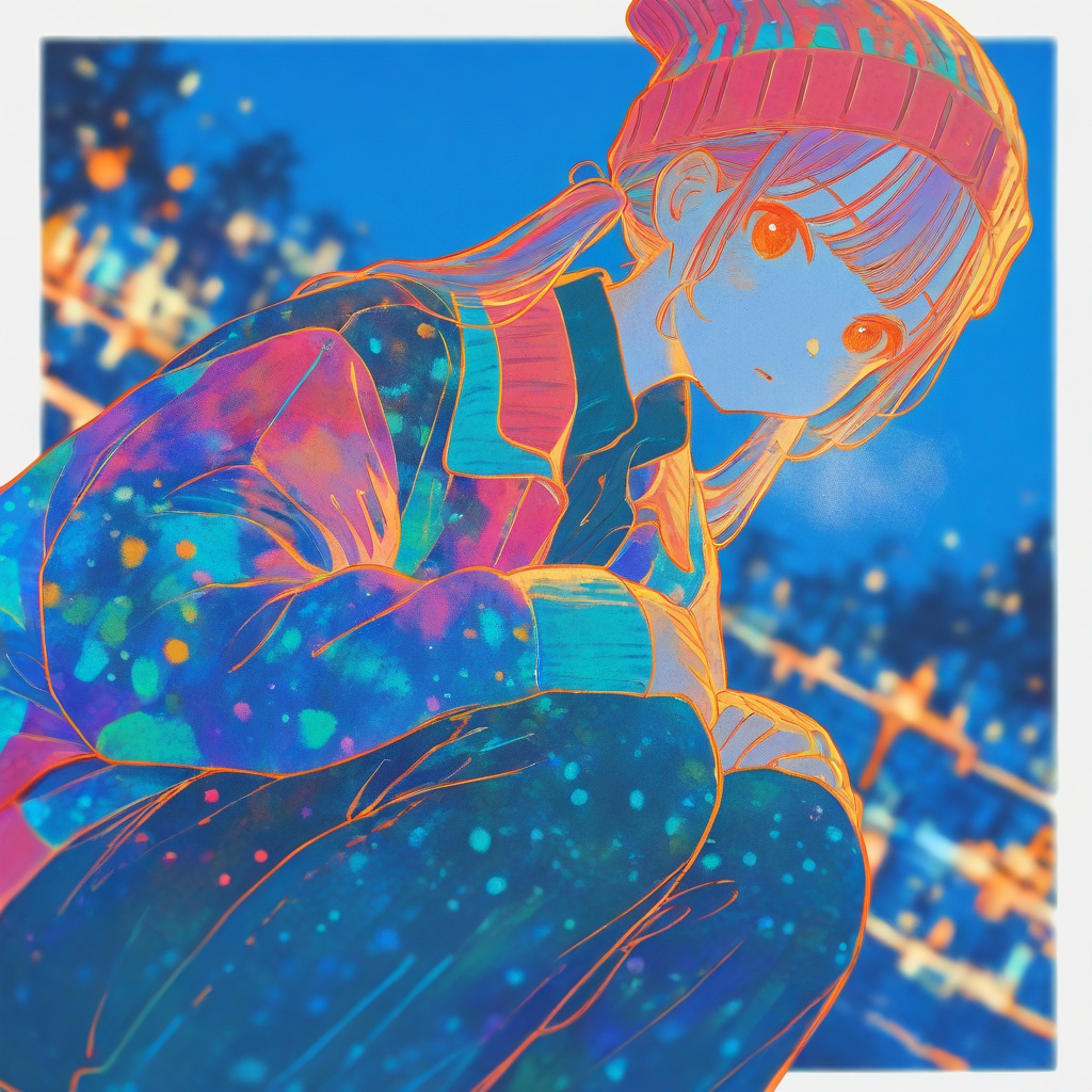n30Nights_style,  1girl,  long hair on Tensor.Art