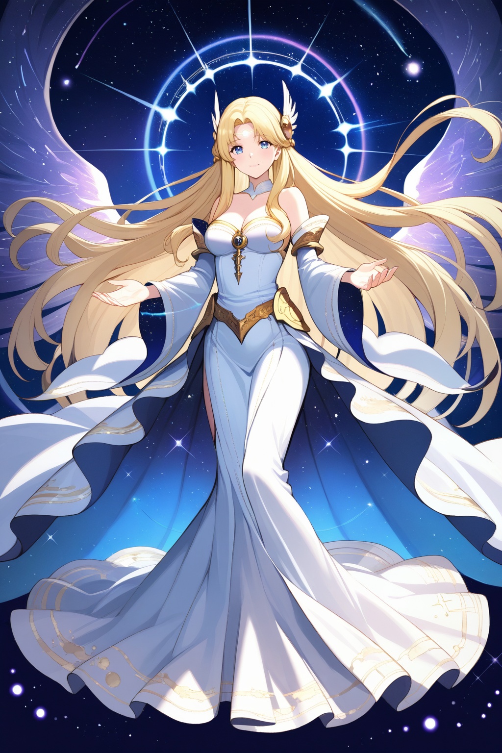1girl,  goddess,  celestial on Tensor.Art