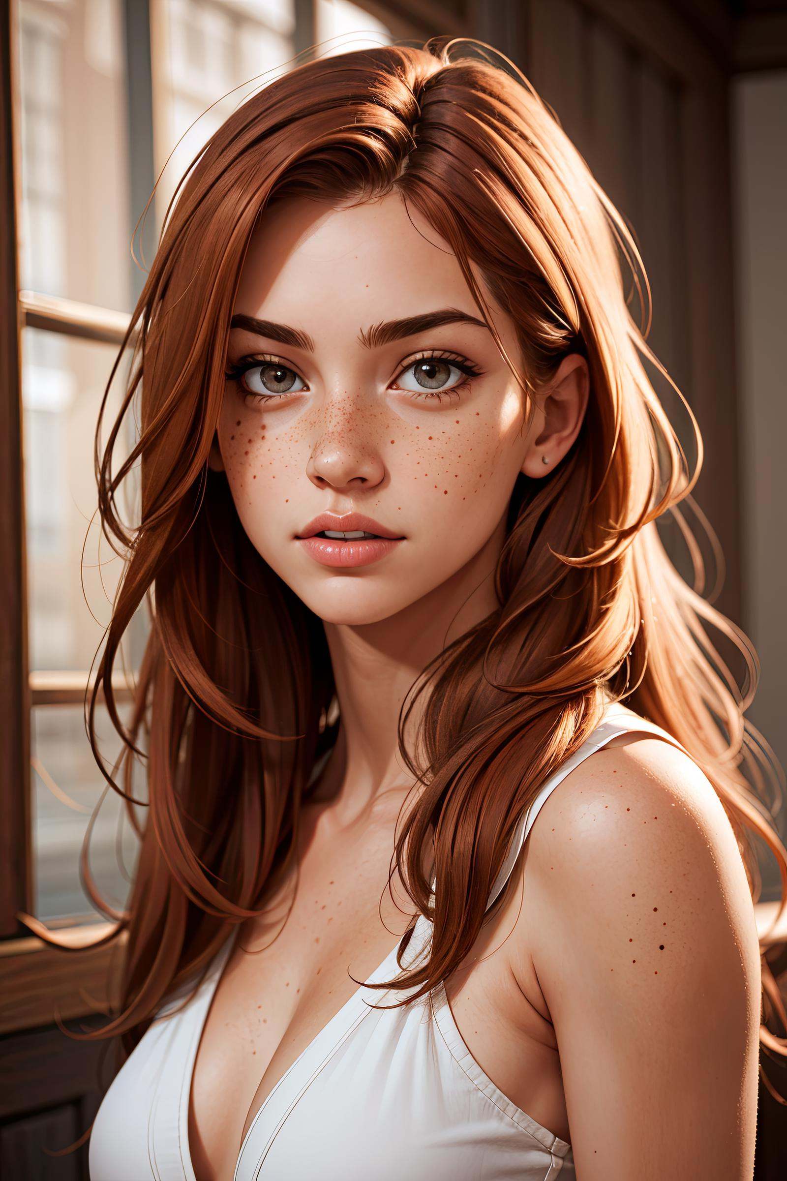 masterpiece,  best quality,  realistic photo of a girl on Tensor.Art