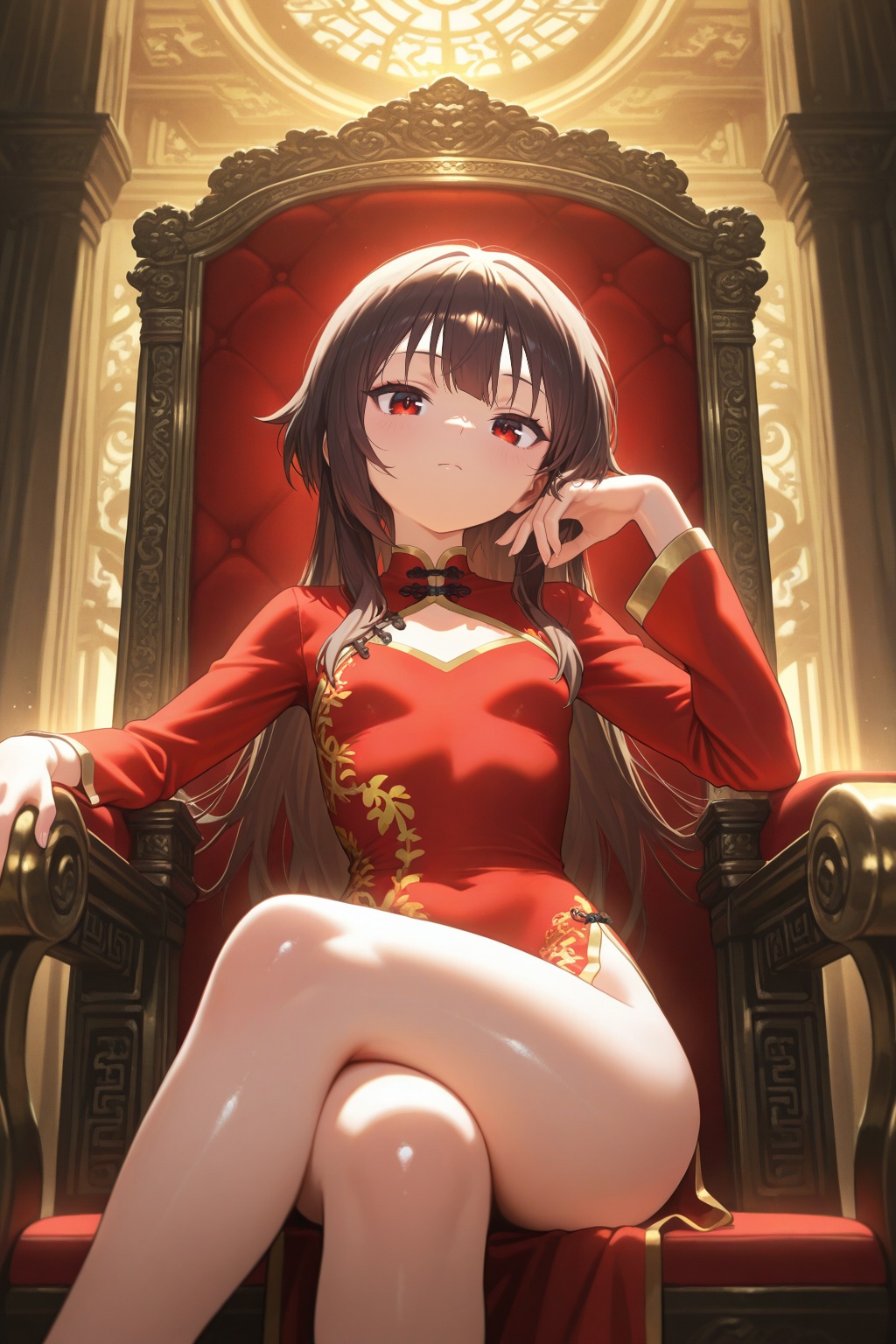 1girl,  Megumin,  solo on Tensor.Art