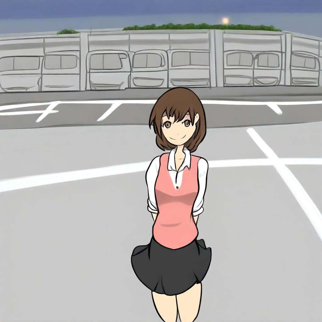 1girl,  shirt,  skirt on Tensor.Art