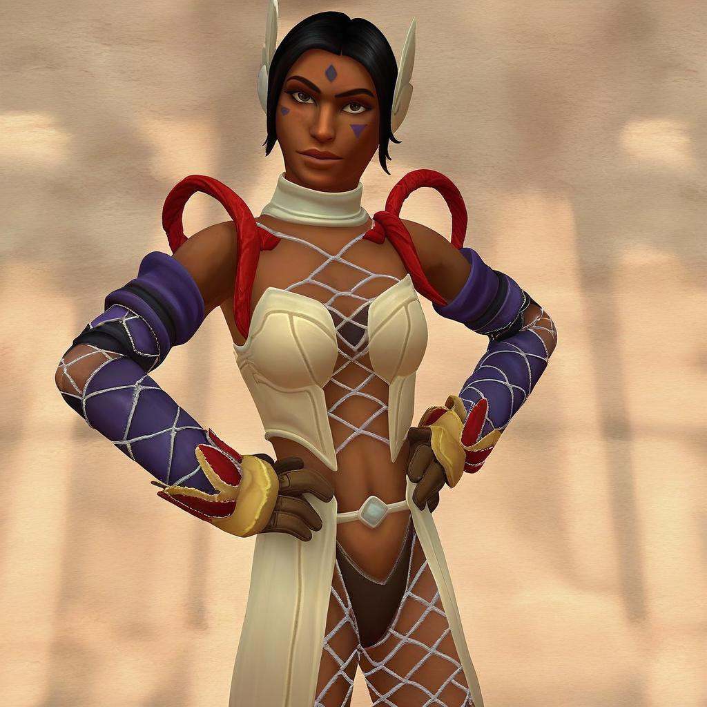 score_9,  solo,  donna_ffx on Tensor.Art