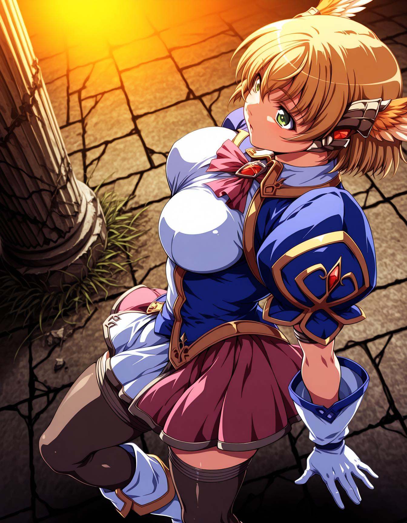 1girl,  solo, on Tensor.Art